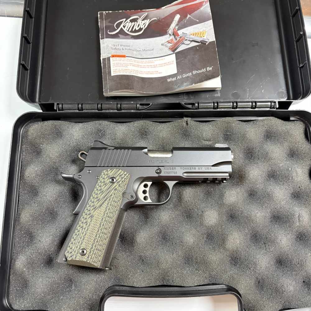 Kimber Pro TLE/RL II .45 ACP 4" 1911 w/Case & Manual