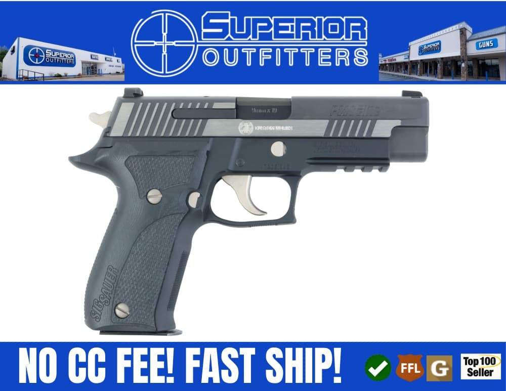 Sig Sauer P226 Elite Custom Works Equinox 9mm 4.4" Two Tone DA/SA Pistol