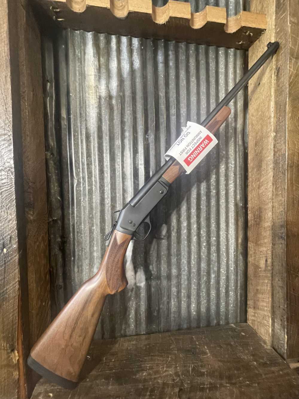 .01 NO RESERVE – Henry Single Shot .350 Legend – Box & Papers