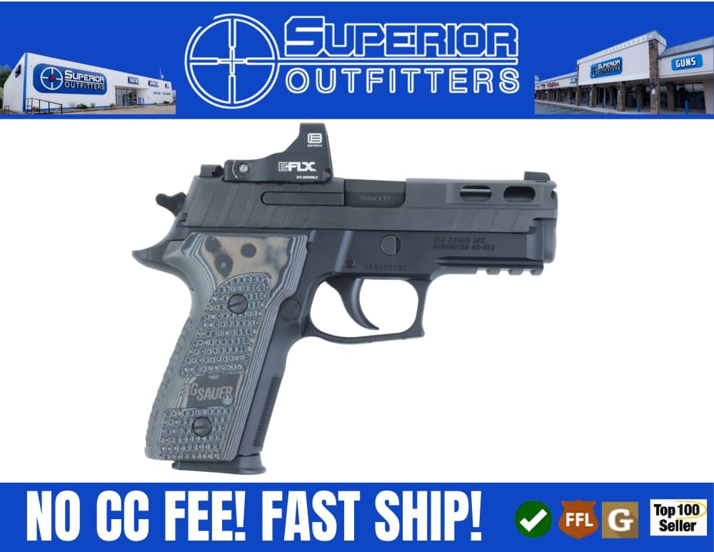 Sig Sauer P229 9mm 3.9" DA/SA Pistol w/ EOTECH EFLX Optic