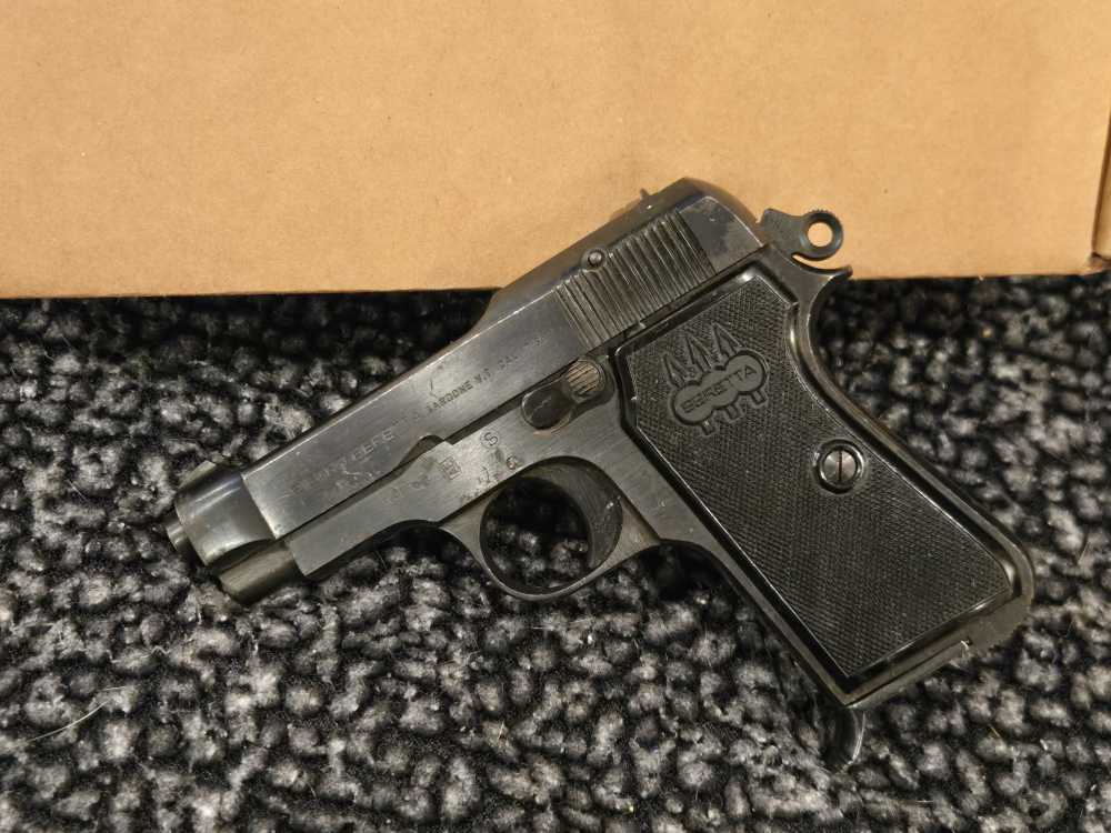 Beretta Model 1935 M1935 .32 ACP 7.65mm Semi-Auto Pistol MFD 1944 C&R RARE