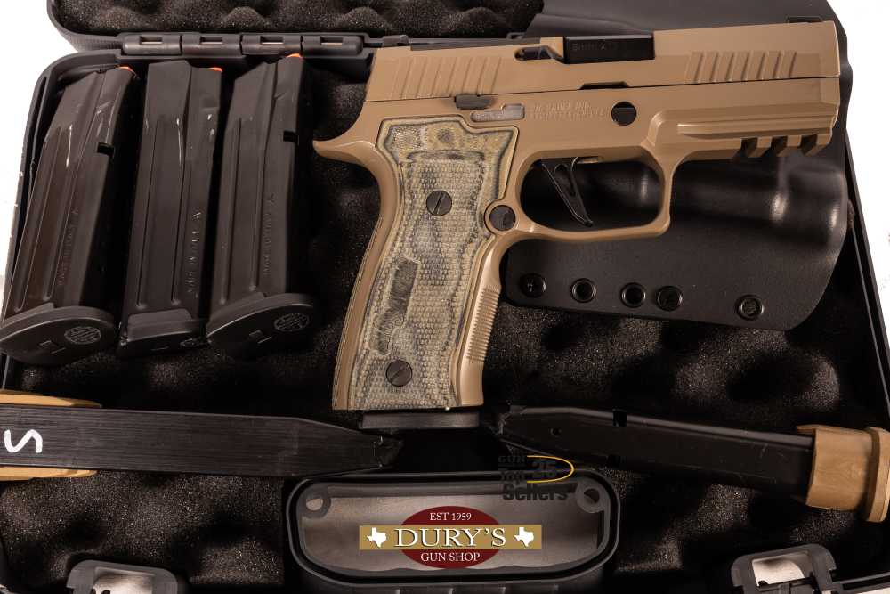 Sig Sauer P320 AXG Scorpion 9mm Durys # 37011