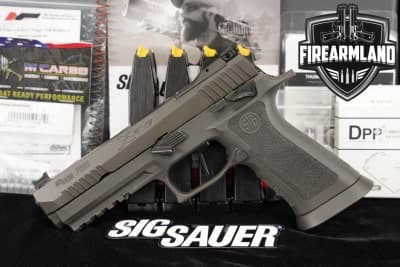 Sig Sauer P320 XFIVE Legion Optics-Ready X-Five 9mm +5 MAGS, ORIG CASE