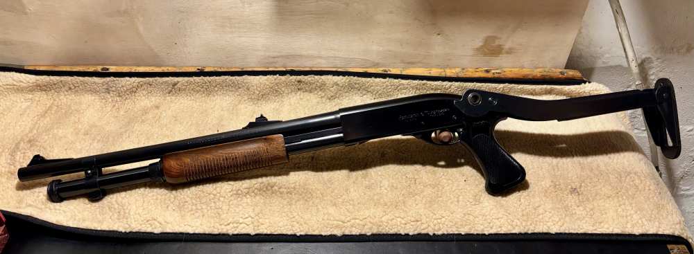Vintage 1980s Remington 870 Wingmaster Police Law Enforcement 12 Gauge Riot