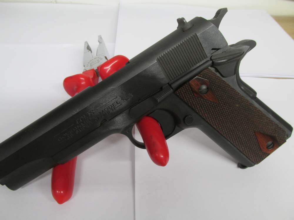 COLT GOVERNMENT MODEL SUPER .38 SEMI AUTO PISTOL