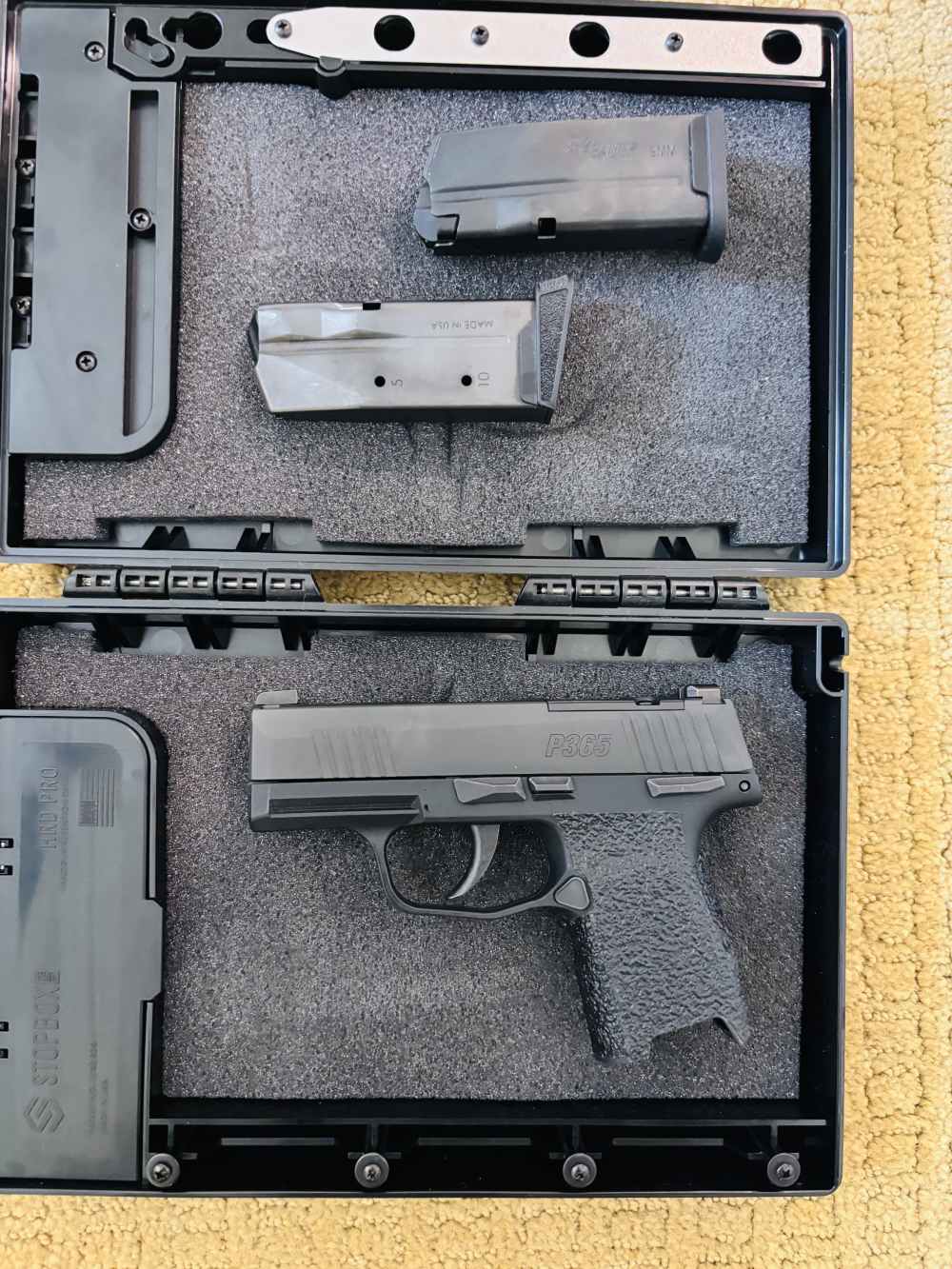 SIG P365 9MM w/ MANUAL SAFETY