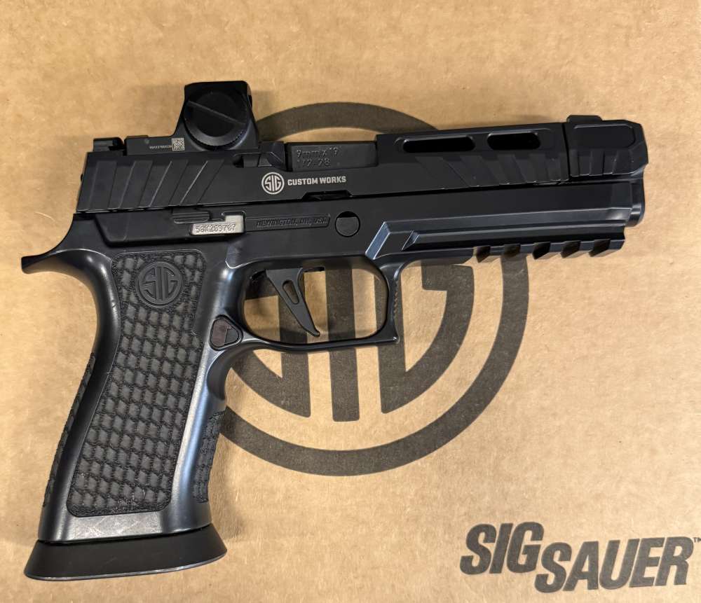 Sig Sauer p320 Spectre Comp 9mm Romeo x blackout