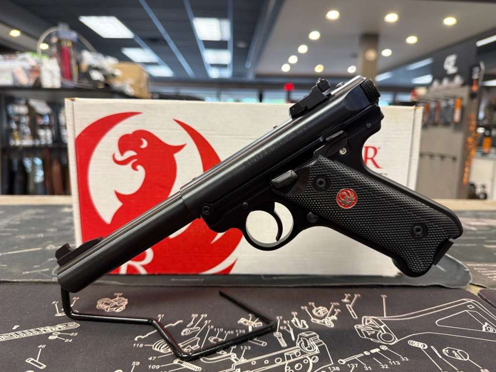 Ruger Mark IV Target - 22LR - VGC - W/Box - W/Mag - PENNY! .01! NR!