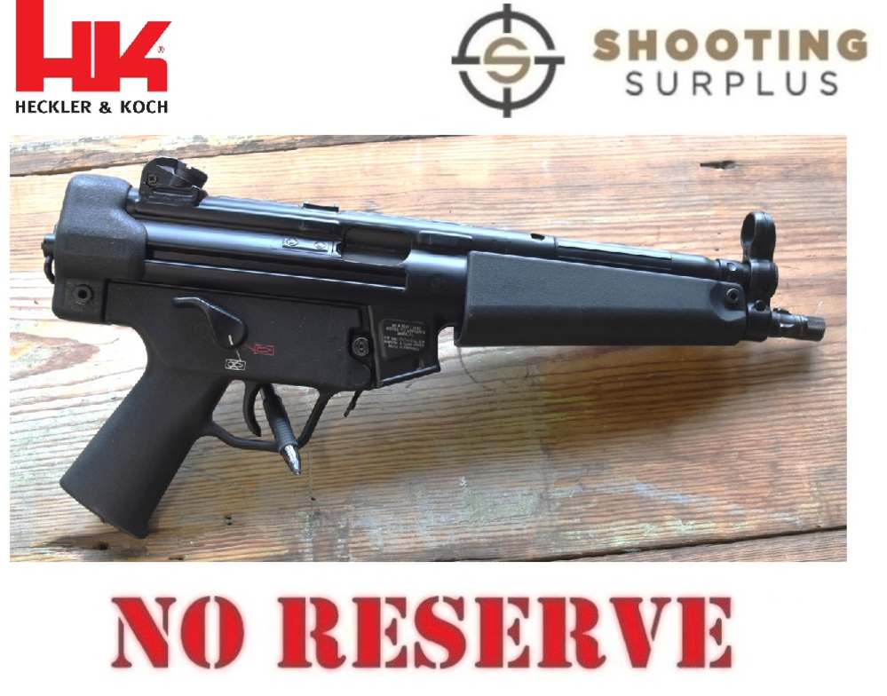 Heckler & Koch SP5 9mm 8.86" LOW # 271-000381 USED 81000477