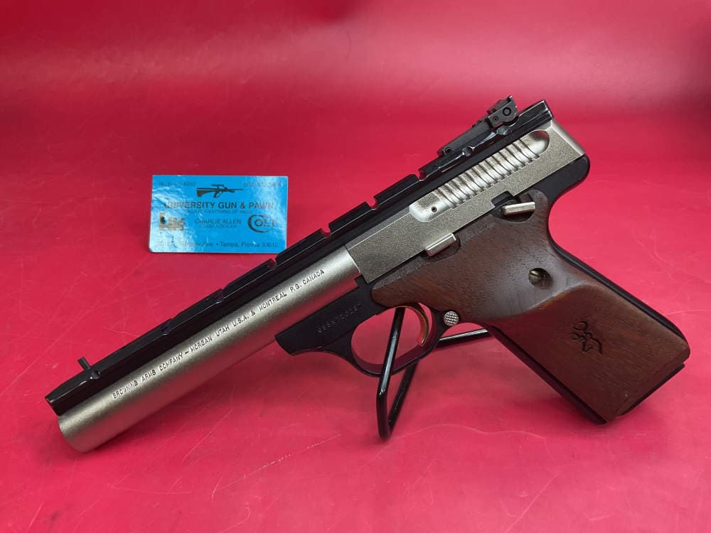 Browning Buck Mark Nickel .22LR 5.5” - .01 NR