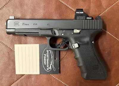 Glock 35 Gen 4 .40 S&W w/Extras