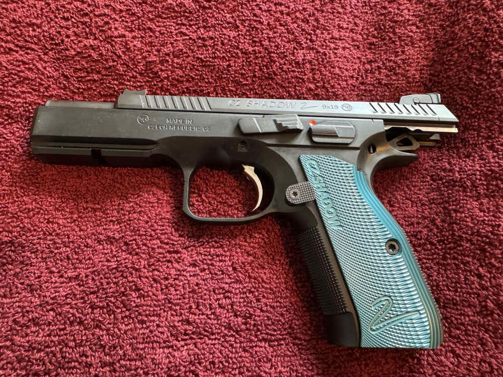 CZ Shadow 2 Black & Blue 9mm