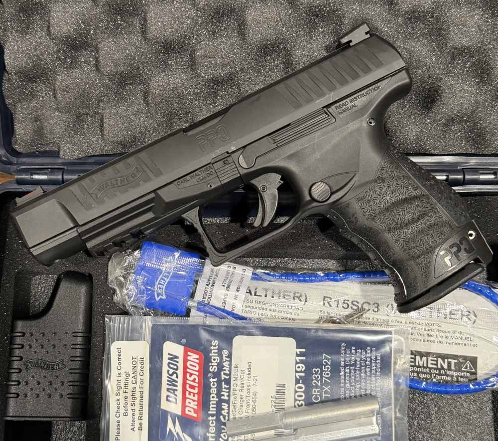 Walther PPQ M2 9mm 15rd pistol 2813734ECO *PENNY START*