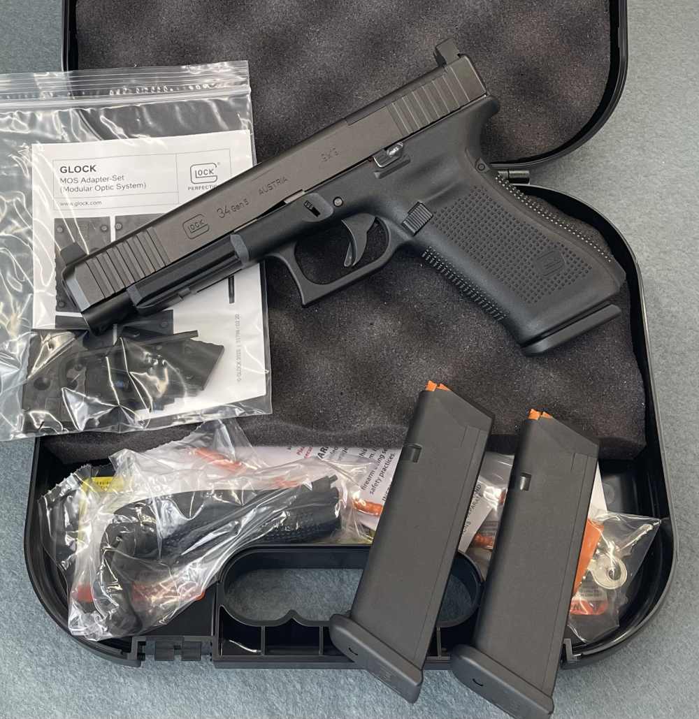 Nice-Glock 34 G34 G5 Gen 5 Generation 5 9mm MOS Optic Ready! $ Super Deal $