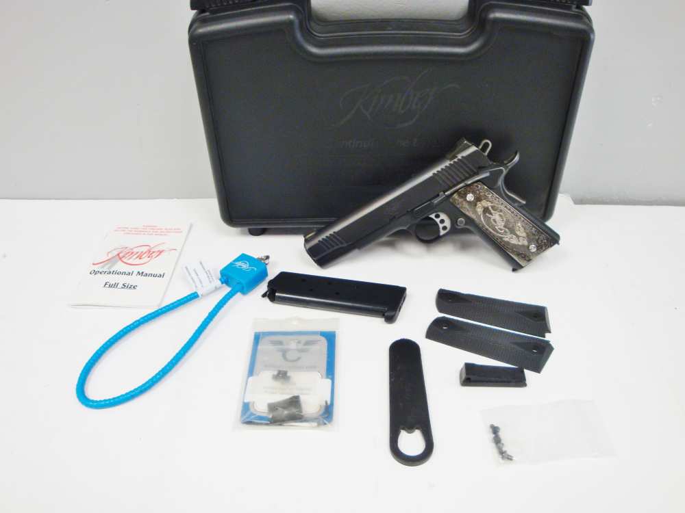 Kimber Custom II .45 ACP 1911 5” Bbl. Matte Black IN BOX W/ EXTRAS!