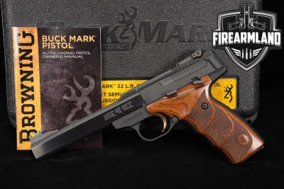 Browning Buck Mark Plus UDX 22LR 5.5" Buckmark +ORIG CASE