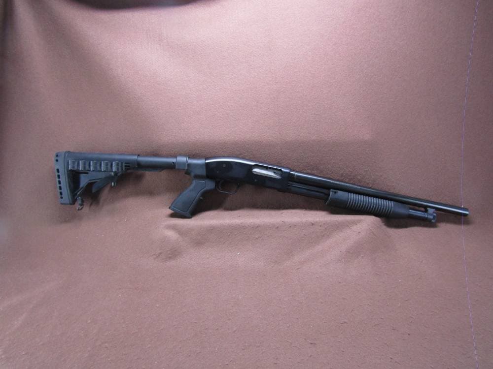 Home Defense Maverick 88 by Mossberg 12 Ga 3" Pump 18.5" BRL VG Bore