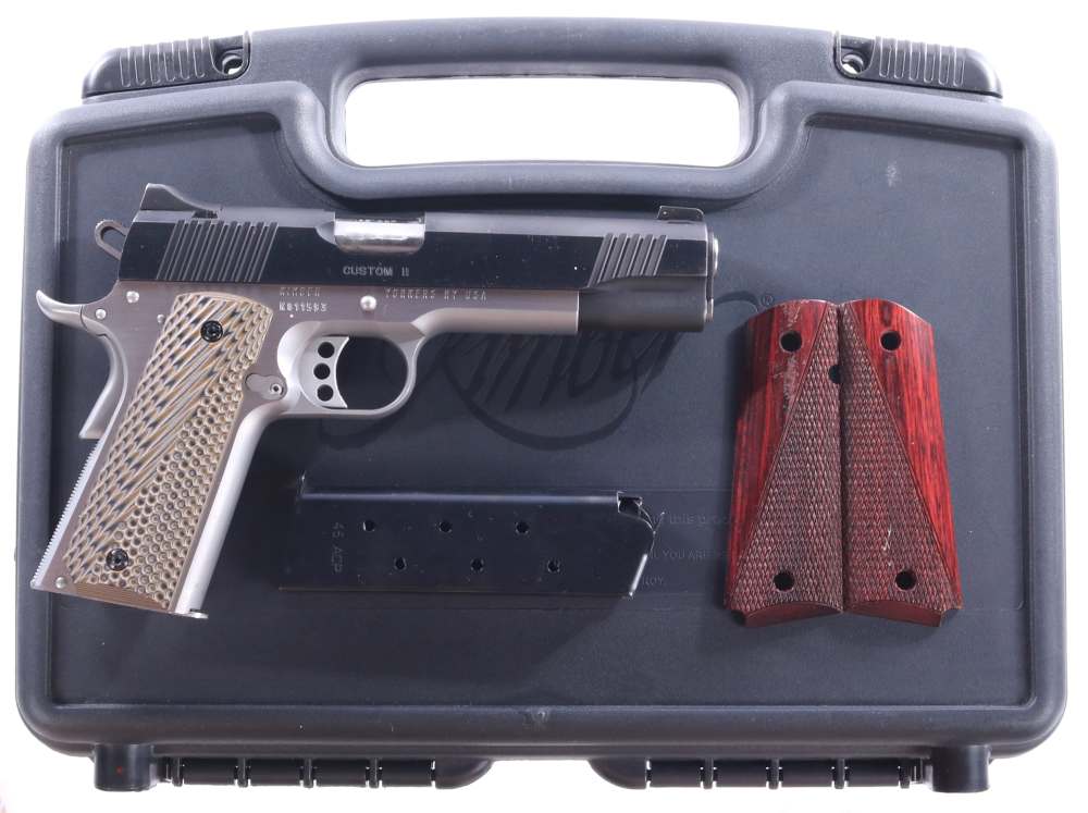 Kimber Custom II .45 ACP 1911 Pistol 5" KimPro 7rd Two-Tone