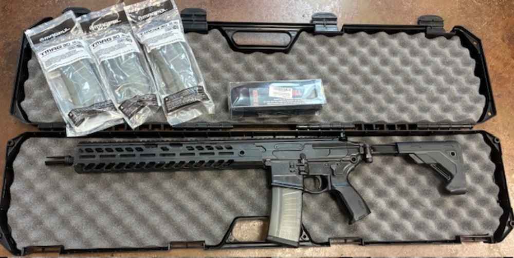 SIG SAUER MCX SEMI AUTO 5.56 NATO