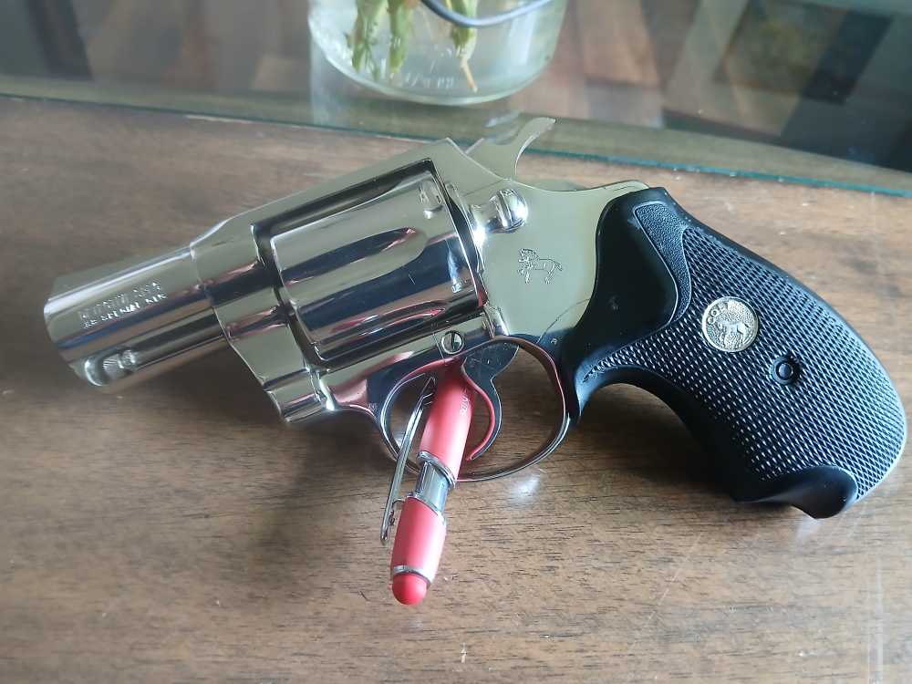 1982 colt detective special Bright nickel stunning! Penny Penny auc no res.