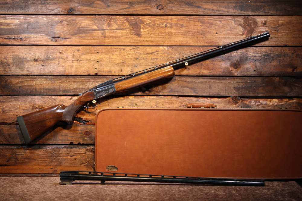 Browning BT-99 12 GA Cased Two Barrel Set 32" & 34" Ported