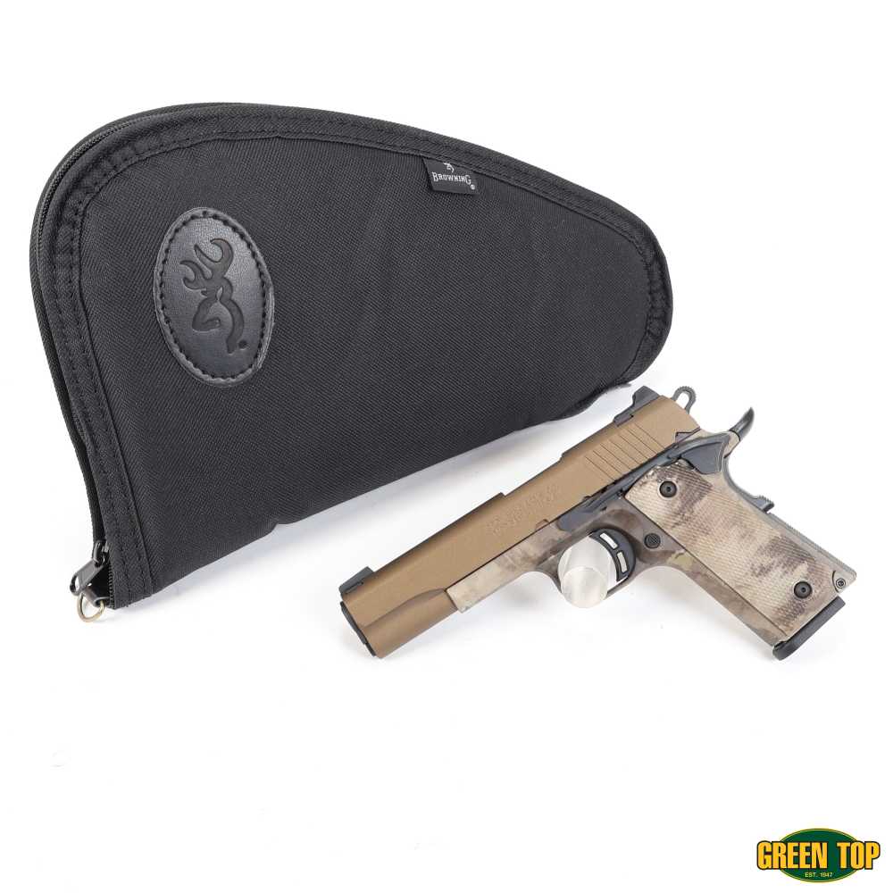 Browning Black Label 1911 380 Auto 4.25” BBL Bronze/ Camo LIKE NEW W/ Case!