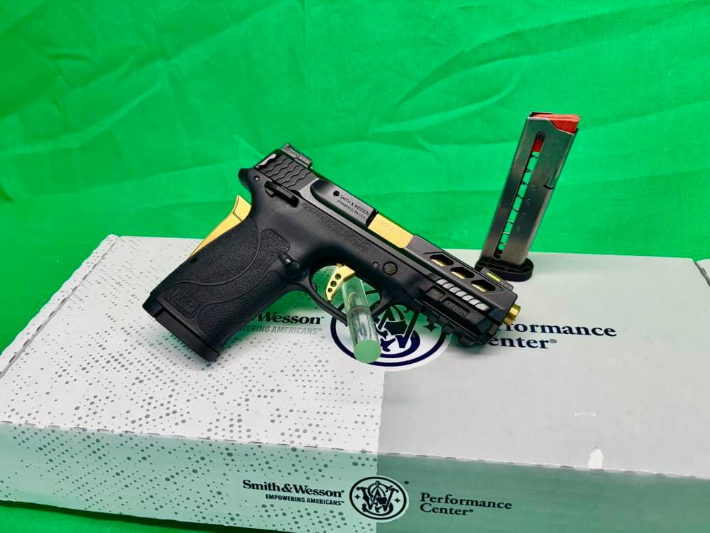 Smith and Wesson M&P380 Shield EZ Performance Center .380 ACP M&P S&W