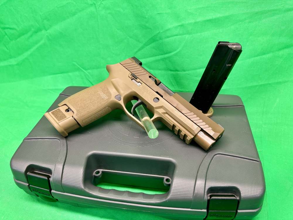 Sig Sauer P320 M17 9mm 1-21rd 1-17rd In Box Optic Ready M-17