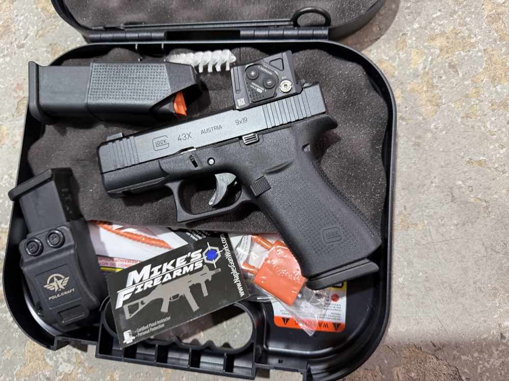 Glock 43x Aimpoint COA 9mm