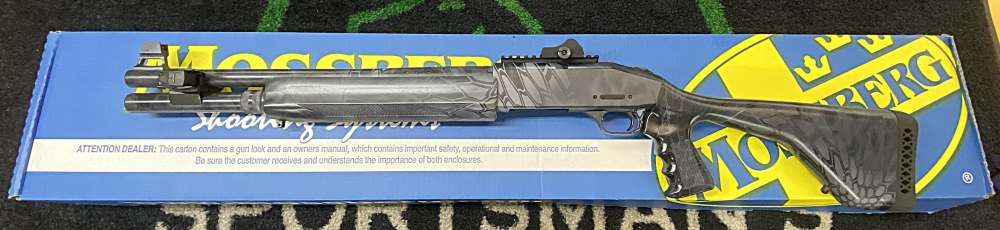 USED Mossberg 930 SPX Kryptek Typhon 12 Ga Semi with 18.5" Brl Holds 8!