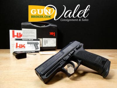 Heckler & Koch USP 9 Compact V1 - 9mm - USP9C-V1 - Case + 2 Mags - HK - C