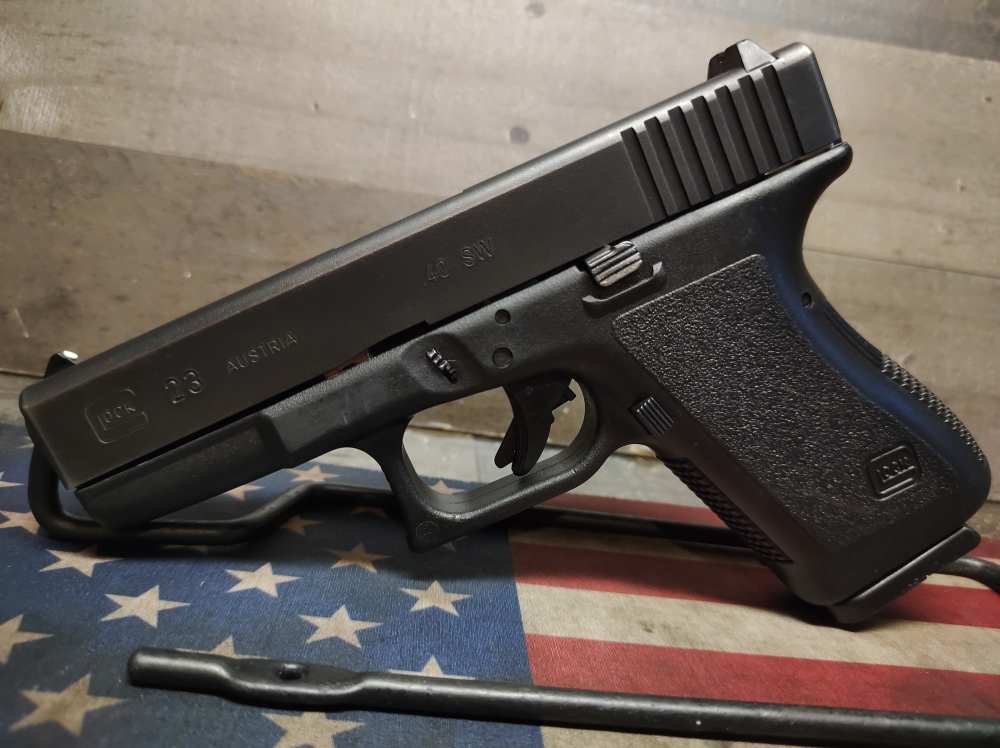 LOOK! VERY GOOD COND GLOCK 23 GEN 2 w/10 Rnd Mag .40S&W PENNY START! NR!