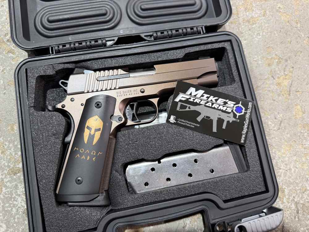 Sig Sauer 1911 Spartan carry 45acp