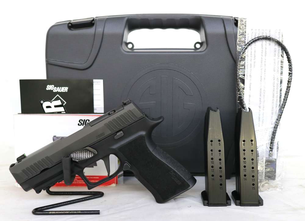 Sig Sauer P320-XTEN COMP 10mm 3.8” Semi-Auto Pistol – Black Polymer