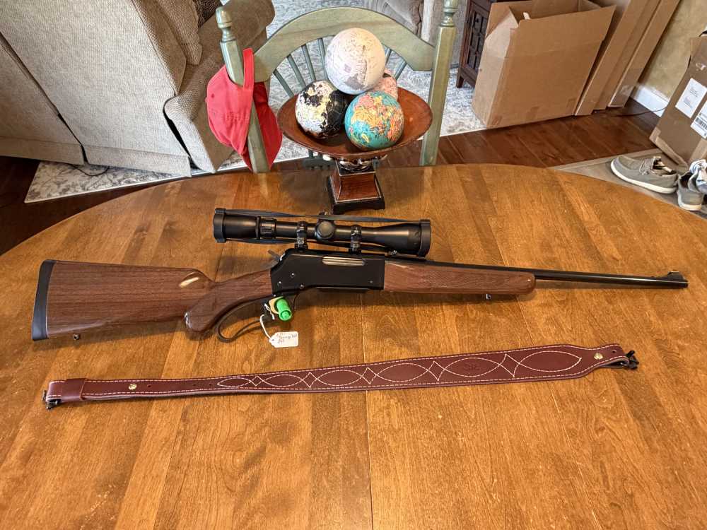 Browning BLR 243 w/ Sightron 3-9 scope in NICE CONDITION! (2-347)