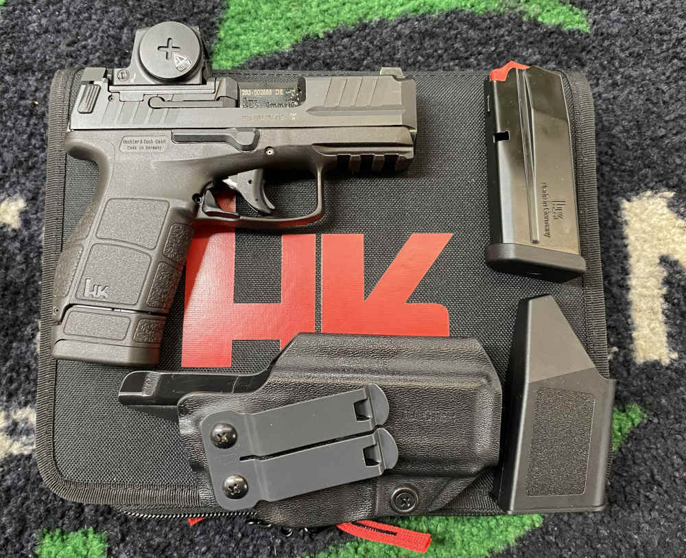 USED LIKE NEW H&K VP9 in 9mm with a 3.25" Brl and 1-12 / 1-10 Rnd Mag