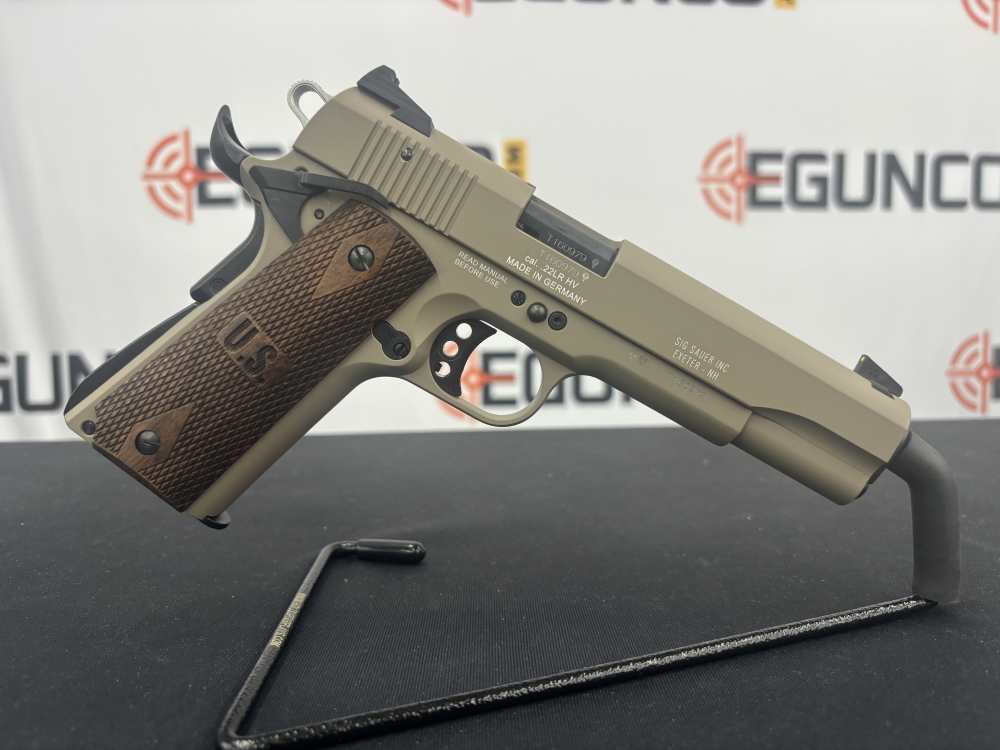 SIG SAUER 1911-22 FDE 22LR GERMAN MADE USED