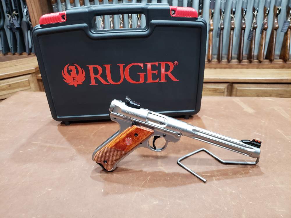 Ruger Mark IV Hunter 22 LR Stainless 6.88" 40118 NO RESERVE